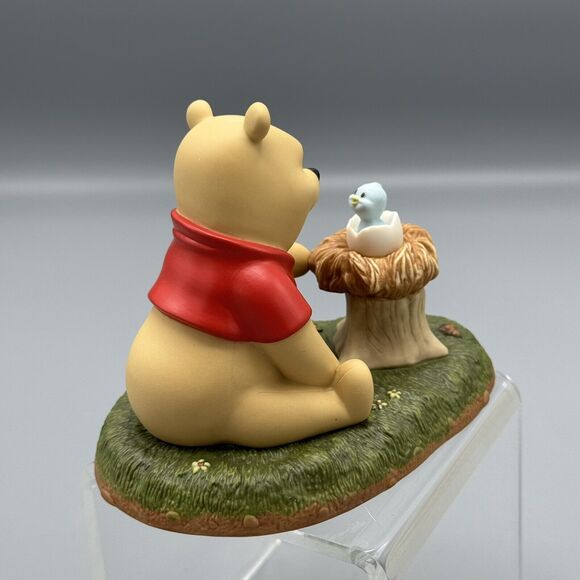 Vtg Disney Pooh and Friends Winnie the Pooh Figure Welcome Little One Blue Bird - Picture 8 of 16